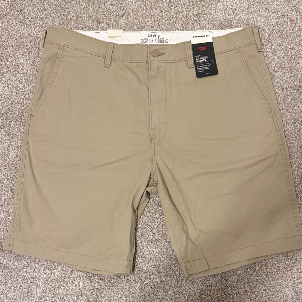 Levi's Men's Khaki XX Chino Shorts Stretch 38W